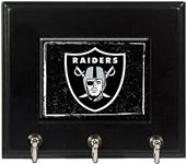 NFL Oakland Raiders Wood Keyhook Rack