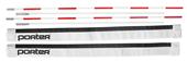 Porter Volleyball Boundary Markers w/ Net Antennas Porter Volleyball Boundary Markers w/ Net Antennas