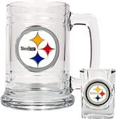 NFL Pittsburgh Steelers Boilermaker Gift Set