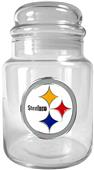 NFL Pittsburgh Steelers Glass Candy Jar
