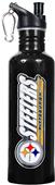 NFL Pittsburgh Steelers Black Water Bottle