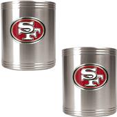 NFL San Francisco 49ers Stainless Steel Can Holder