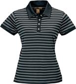 TRI MOUNTAIN Mesa Women's Ultra Cool Striped Polo