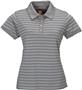 TRI MOUNTAIN Mesa Women's Ultra Cool Striped Polo