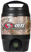 NFL San Francisco 49ers 1gal Realtree Tailgate Jug