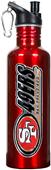 NFL San Francisco 49ers Red Stainless Water Bottle
