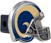 NFL St. Louis Rams Helmet Trailer Hitch Cover