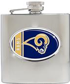 NFL St. Louis Rams 6oz Stainless Steel Flask