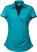 TRI MOUNTAIN Emily Women's Woven V-Neck Shirt