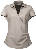 TRI MOUNTAIN Emily Women's Woven V-Neck Shirt
