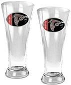 NFL Atlanta Falcons 2 Piece Pilsner Glass Set