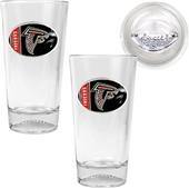 NFL Atlanta Falcons 2 Piece Pint Glass Set