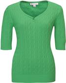Lilac Bloom Layla Women's Short Sleeve Sweater Lilac Bloom Layla Women's Short Sleeve Sweater
