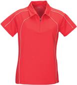 TRI MOUNTAIN Lady Hornet Ultra Cool Zip-Up Polo