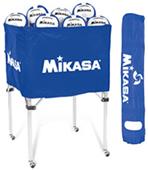 Mikasa Collapsible Classic 24 Ball Volleyball Cart Mikasa Collapsible Classic 24 Ball Volleyball Cart