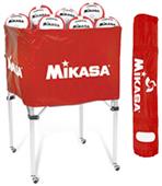Mikasa Collapsible Classic 24 Ball Volleyball Cart Mikasa Collapsible Classic 24 Ball Volleyball Cart