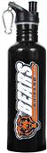 NFL Chicago Bears Black Stainless Water Bottle
