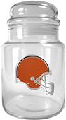 NFL Cleveland Browns Glass Candy Jar