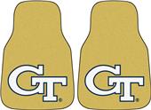 Fan Mats Georgia Tech Yellow Carpet Car Mats (set) Fan Mats Georgia Tech Yellow Carpet Car Mats (set)