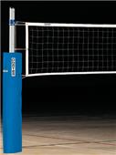 Porter Economy Steel Volleyball Standards w/ Pads Porter Economy Steel Volleyball Standards w/ Pads