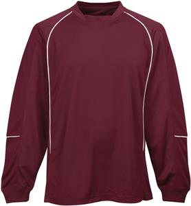 DARK MAROON/WHITE