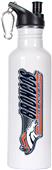 NFL Denver Broncos White Stainless Water Bottle
