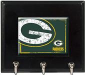 NFL Green Bay Packers Wood Keyhook Rack
