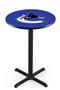 Vancouver Canucks NHL Pub Table X Style Base