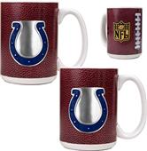 NFL Indianapolis Colts Gameball Mug (Set of 2)