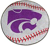 Fan Mats Kansas State University Baseball Mat Fan Mats Kansas State University Baseball Mat