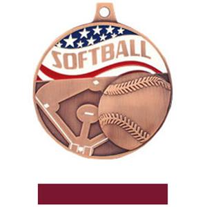 BRONZE MEDAL/MAROON RIBBON
