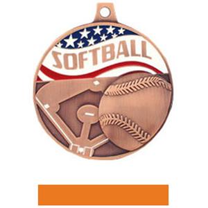 BRONZE MEDAL/ORANGE RIBBON