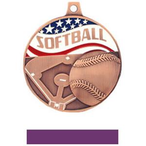 BRONZE MEDAL/PURPLE RIBBON