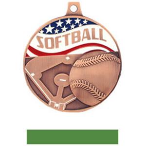 BRONZE MEDAL/GREEN RIBBON