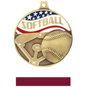 GOLD MEDAL/MAROON RIBBON