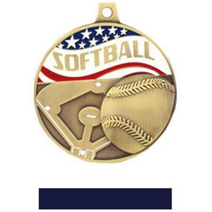 GOLD MEDAL/NAVY RIBBON