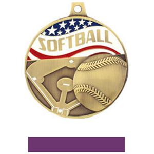 GOLD MEDAL/PURPLE RIBBON