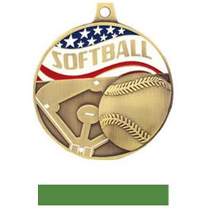 GOLD MEDAL/GREEN RIBBON