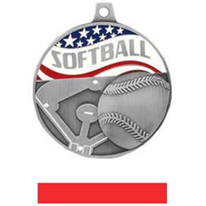 SILVER MEDAL/RED RIBBON