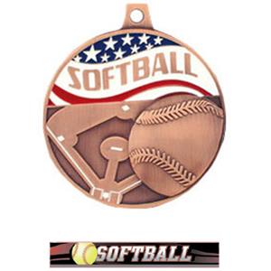 BRONZE MEDAL/ULTIMATE SOFTBALL RIBBON