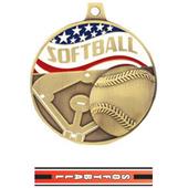 Hasty Awards Americana Softball Medals