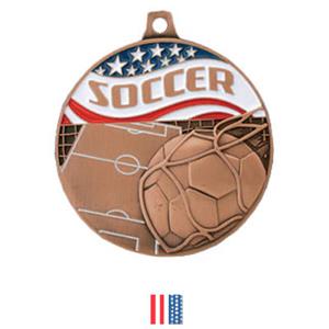 BRONZE MEDAL/FLAG RIBBON