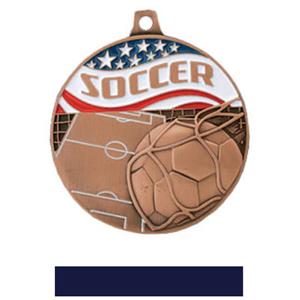 BRONZE MEDAL/NAVY RIBBON