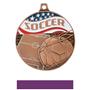 Hasty Awards Americana Soccer Medals