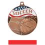 Hasty Awards Americana Soccer Medals