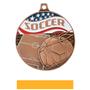 Hasty Awards Americana Soccer Medals