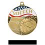 Hasty Awards Americana Soccer Medals