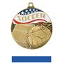Hasty Awards Americana Soccer Medals
