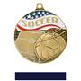 Hasty Awards Americana Soccer Medals