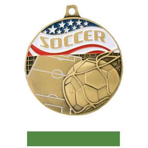 GOLD MEDAL/GREEN RIBBON